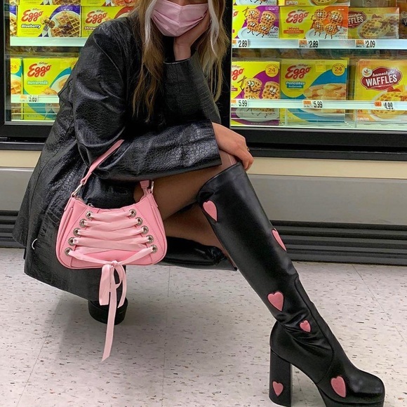 Lamonda: GAME OF LOVE PLATFORM HIGH BOOTS - Picture 4 of 4